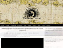 Tablet Screenshot of bluewatercruises.com